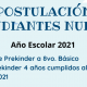 Postulación Nuevos Estudiantes